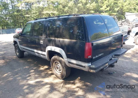 1995 GMC Suburban K2500 из США, поврежденный, VIN 1GKGK26N9SJ707428